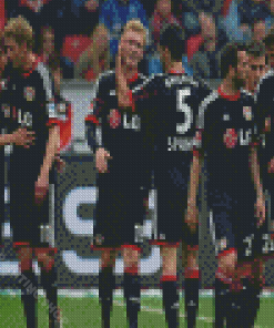 Bayer Leverkusen Football Club Players Diamond Painting