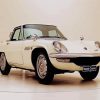 Beige Classic Mazda Car Diamond Painting