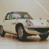 Beige Classic Mazda Car Diamond Painting