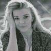 Black And White Natalie Dormer Diamond Painting