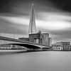 Black And White Shard Skycraper View Diamond Painting