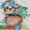 Blue Sloth Art Diamond painting