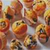 Blueberry Muffins Diamond Painting