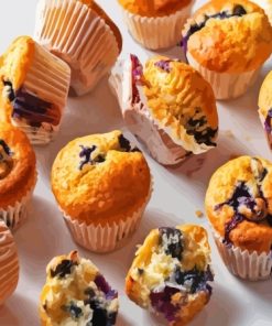 Blueberry Muffins Diamond Painting