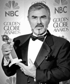 Burt Reynolds Golden Globes Diamond Painting