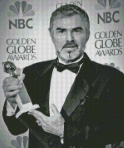 Burt Reynolds Golden Globes Diamond Painting