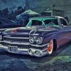 Cadillac 1959 Car Diamond Painting