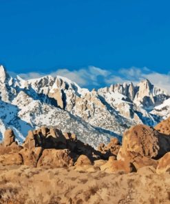 California Mt Whitney Diamond Painting