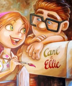 Carl And Ellie Art Diamond Painting