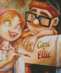 Carl And Ellie Art Diamond Painting