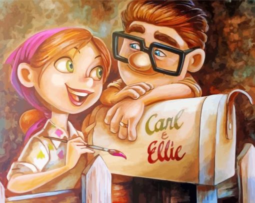 Carl And Ellie Art Diamond Painting