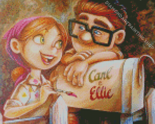 Carl And Ellie Art Diamond Painting