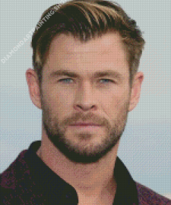 Handsome Chris Hemsworth For Diamond Painting