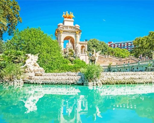 Ciutadella Park Diamond Painting