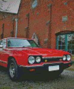 Classic Car Reliant Scimitar Diamond Painting