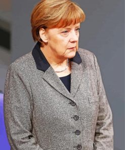 Classy Angela Merkel Diamond Painting