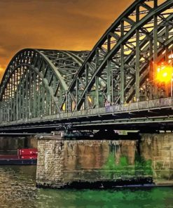 Cologne Bridge Germany Diamond Painting