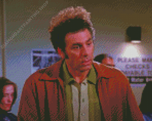 Cosmo Kramer American Television Sitcom Character Diamond Painting