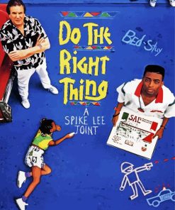 Do The Right Thing Poster Diamond Painting