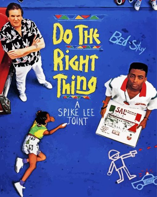 Do The Right Thing Poster Diamond Painting