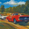 Dukes Of Hazzard Car Diamond Painting