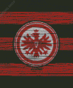 Eintracht Frankfurt Logo Art Diamond Painting