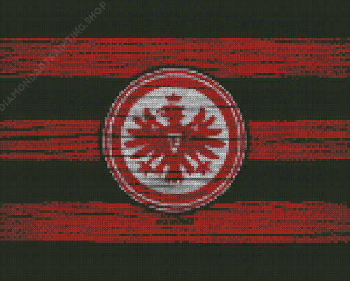 Eintracht Frankfurt Logo Art Diamond Painting