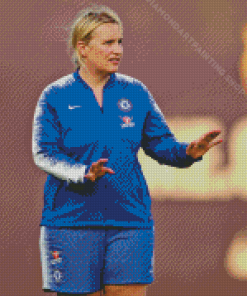 Emma Hayes Chelsea Women Fc Coach Diamond Painting