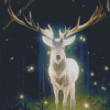 Fantasy White Deer Diamond Painting