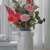 Flowers In Vase Diamond Painting