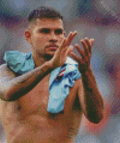 Football Player Bruno Guimaraes Diamond Painting