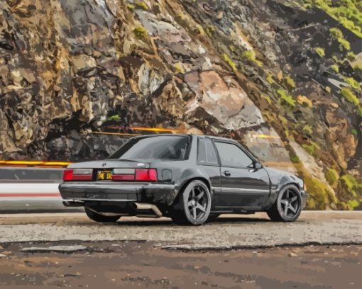 Fox Body Mustang Diamond Painting