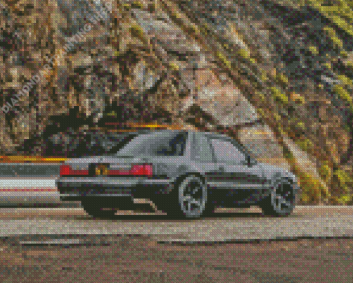 Fox Body Mustang Diamond Painting