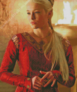 Game Of Thrones Rhaenyra Targaryen Diamond Painting