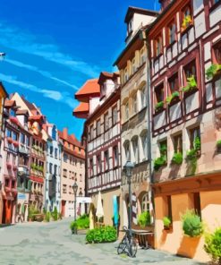 Germany Nuremberg City Diamond Painting