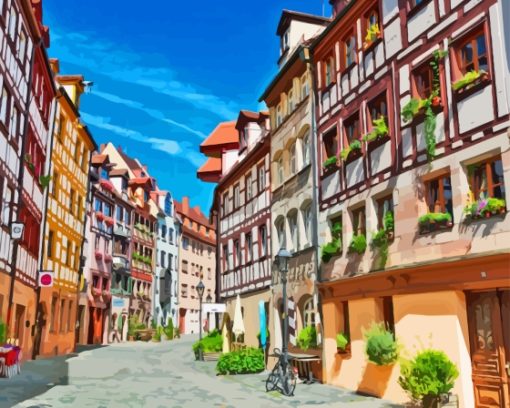 Germany Nuremberg City Diamond Painting