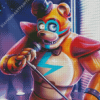 Glamrock Freddy FNAF Diamond Painting