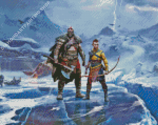 God Of War Ragnarok Diamond Painting