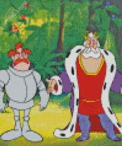 Gummi Bears King Gregor And Sir Tuxford Diamond Painting