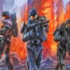 Halo Reach Characters Diamond Painting