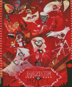 Hazbin Hotel Poster Art Diamond Painting