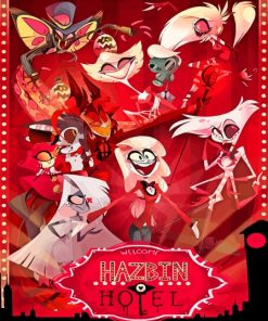 Hazbin Hotel Poster Art Diamond Painting