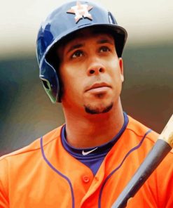 Houston Astros Michael Brantley Diamond Painting