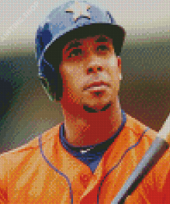 Houston Astros Michael Brantley Diamond Painting