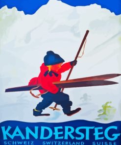 Kandersteg Poster Diamond Painting