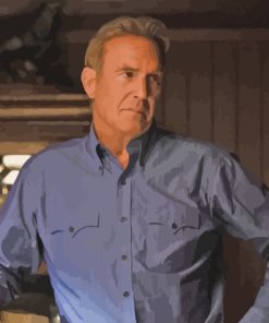 Kevin Costner Diamond Painting