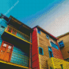 La Boca Buildings In Argentina Diamond Painting