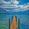 Lake Geneva Pier Diamond Painting