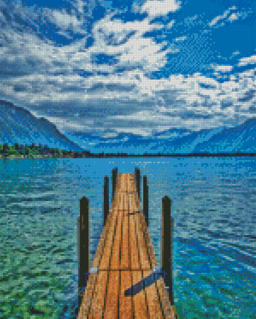 Lake Geneva Pier Diamond Painting