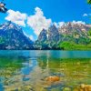 Lake Teton National Park Diamond Painting